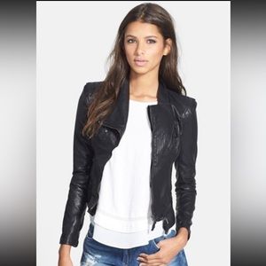 BlankNYC Faux Leather Moto Jacket- Black XL